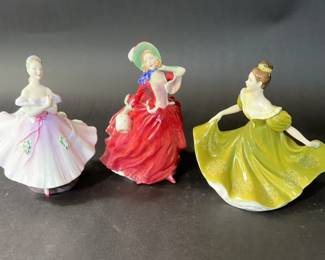 Royal Dalton Dancing Lady Figurines