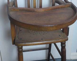 Antique High Chair