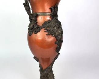 Ornate Poseidon Themed Copper Ewer