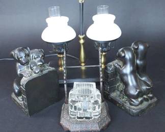 Ronson Bookends and Office Necessities