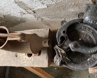 Antique Meat Sausage Stuffer And Corn Sheller