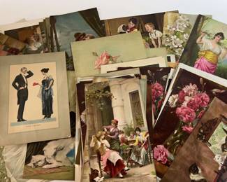 Mystery Lot Of Illustrations