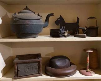 Cast Iron Ketttle, Cherry Pitter, And More