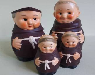 Vintage W. Germany Goebel Friar Tuck Tableware