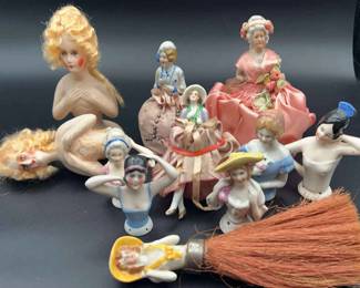 Vintage Half Dolls
