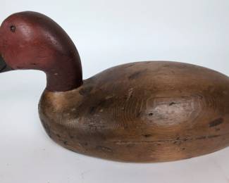Canvas Back Drake Duck Decoy, 1920s