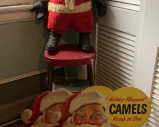 Vintage Smokin Santa