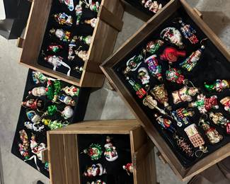 Brand to come-glass ornaments 