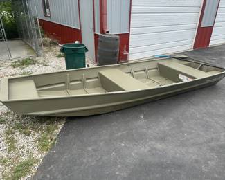 Topper Tracker 14 job boat