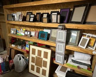 Tons of frames, all sizes.