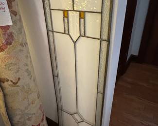 Stained glass window