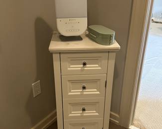 Marble top small cabinet