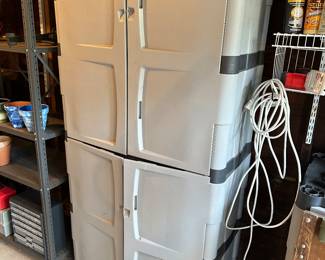 Rubbermaid storage cabinet