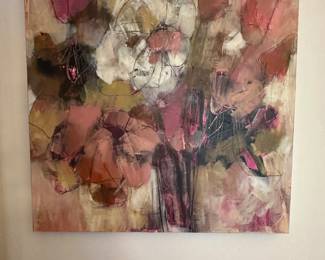 "Pretty in Pink" oil painting by Shanon Schneider