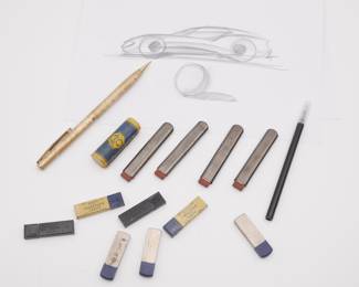 Vintage Leedemore Mechanical Pencil Set