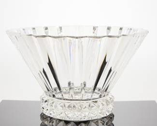 Vintage Rosenthal Regency Style Heavy Crystal Blossom Bowl