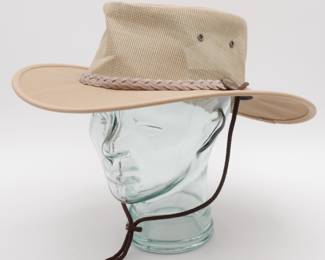 Barmah Hats Australia 1057 Canvas Drover in Beige XXL