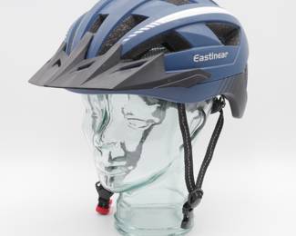 Eastinear HT-23 Adult Bike Helmet w/Rechargeable LED Rear Light Size XL