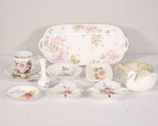 Assorted Fine China Dishes (Total of 11)