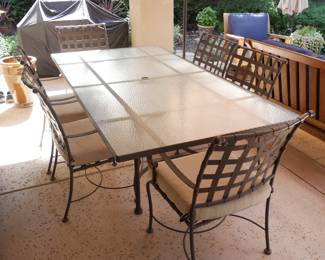 8-Piece Patio Table & Chairs Set