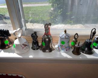 assorted bell collection