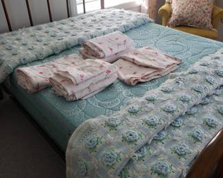Hand crochet bed covers