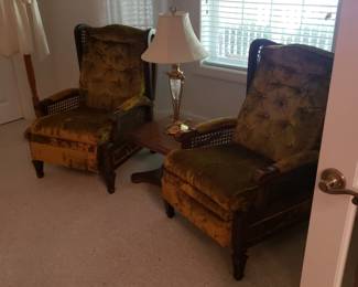 Pair of recliners