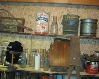 BOTTLES PAILS ETC
