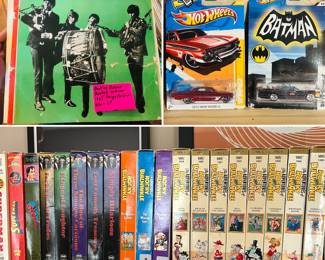 Beatles Russian bootleg 1965 original album
Hotwheels, Matchbox, and M2 cars 