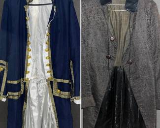 1. 1770s British Royal Navy coat 
2. 1770-1790s Brocade tailcoat 
