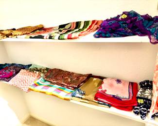 Wonderful collection of scarves