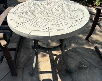 Patio side table