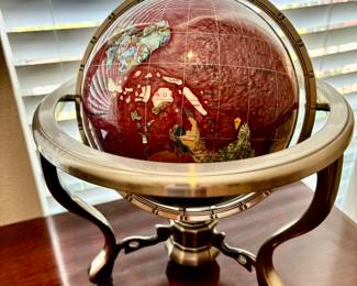 Gemstone desktop globe