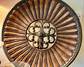 Large decorative charger