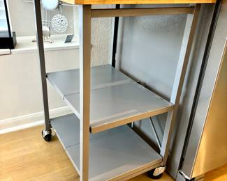 Foldable kitchen cart