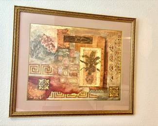 Interesting collage print