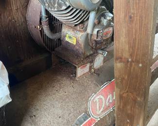 Large Dayton air compressor