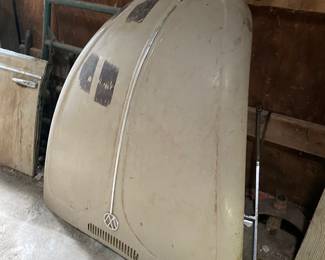 1960s VW hood, doors, fenders, windshield. Great shape. No rust.