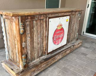 This bar is definitely a one of a kind conversation piece.  Another must see in person.