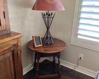 Lovely little accent table that would look great in any room of your home.