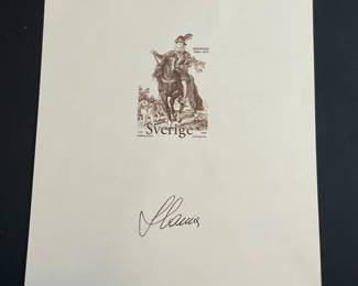 Sweden. CZ Slania Engraved Poland ProofTest Print 1998. King Sigismund.