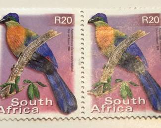 28 SOUTH AFRICA RSA SC 1199 2000 20R BIRD Stamps