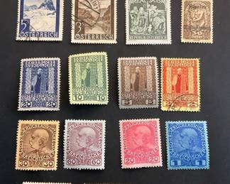 Collectible Austrian Stamps
