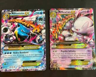 2014 2015 Pokemon Mega EX Holo Cards