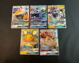 2016,2017,2018, 2019 Pokemon GX Rare Full Art Holo Black Star Promos  More 