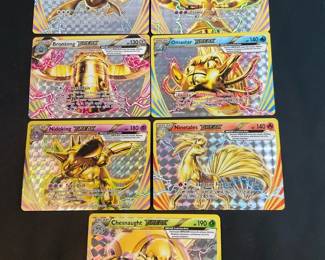 2015,2016, 2017 Holo Black Star Promos  Holo Rare Break Cards