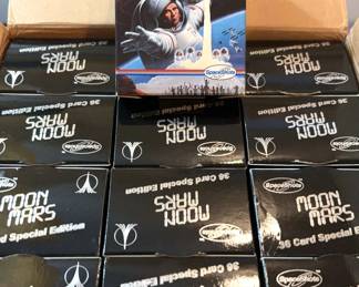 12 Space Shots Wonders Of Moon Mars Card Sets