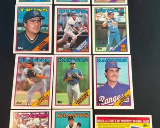 1988 Tops Collectors Edition Cards