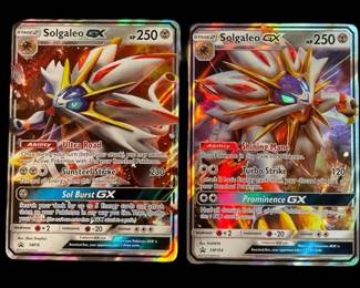 2016,2018 Pokemon GX Holo Full Art Black Star Promo Cards