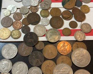 Mixed Lot of Foreign Coins